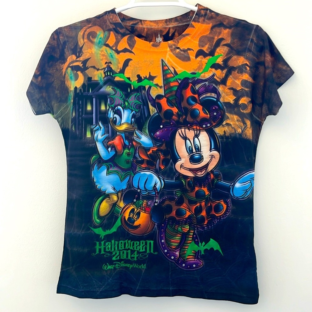 Disney Parks 2014 Haunted Mansion shirt kids size XL